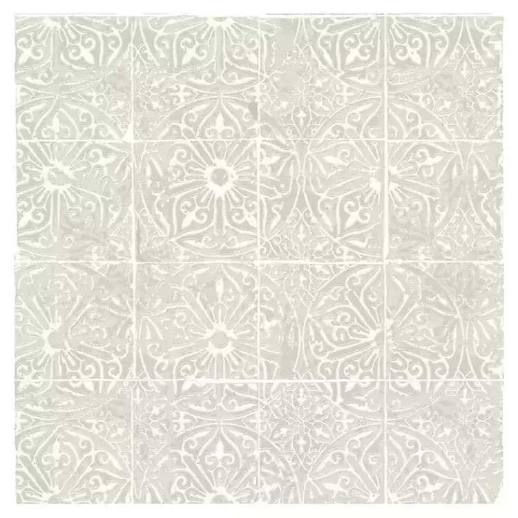 Kirklands Home Provincial Tiles Peel & Stick Wallpaper Gray Online