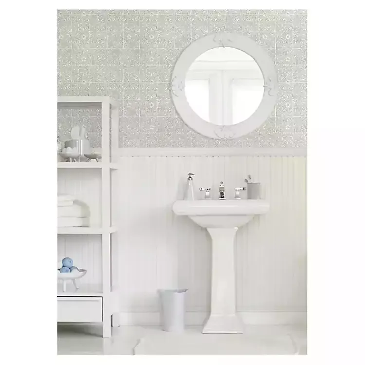 Kirklands Home Provincial Tiles Peel & Stick Wallpaper Gray Online