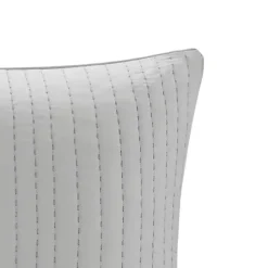 Kirklands Home Quilted Euro Sham Gray Hot