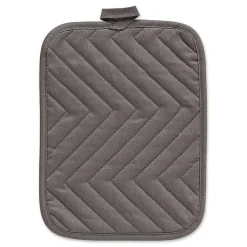 Kirklands Home Quilted 3-pc. Potholder Set Gray Clearance