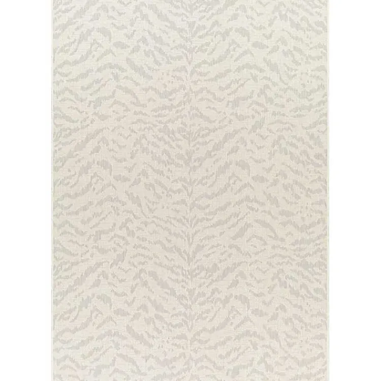 Kirklands Home Gray Ravello Outdoor Rug, 7x10 Outlet