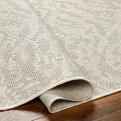 Kirklands Home Gray Ravello Outdoor Rug, 7x10 Outlet