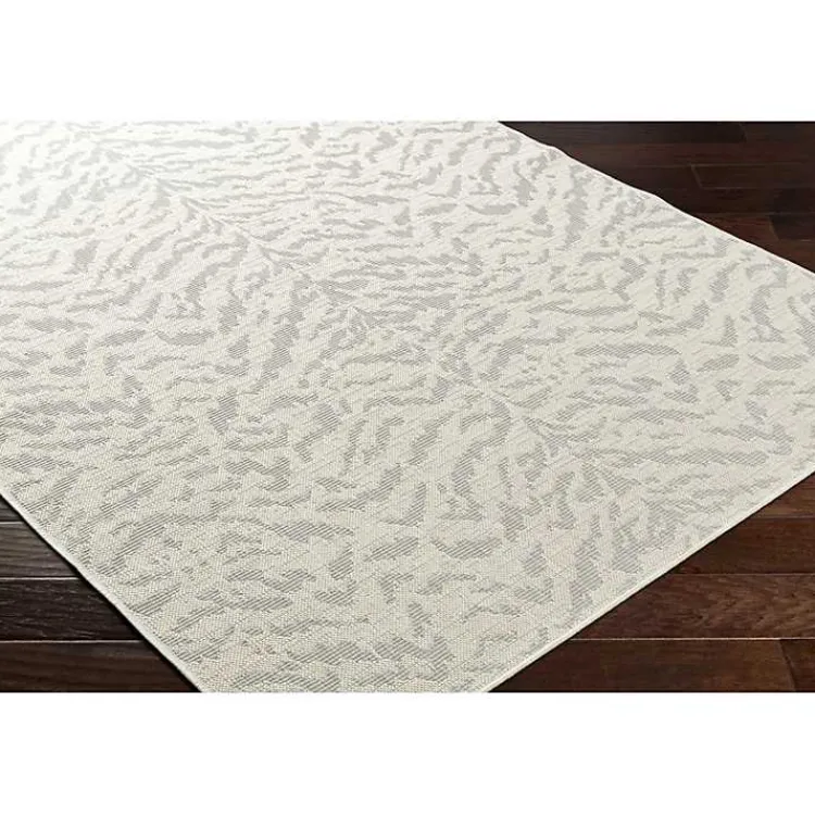 Kirklands Home Gray Ravello Outdoor Rug, 7x10 Outlet