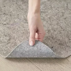 Kirklands Home Reversible Non-Slip Rug Pad, 3x4 Gray New