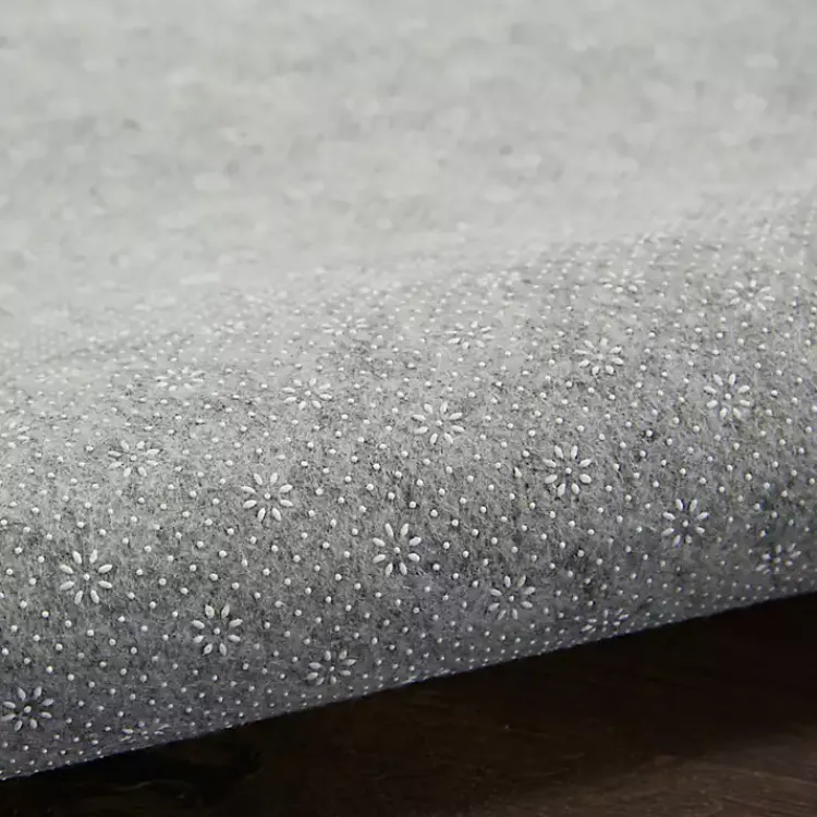 Kirklands Home Reversible Non-Slip Rug Pad, 3x4 Gray New