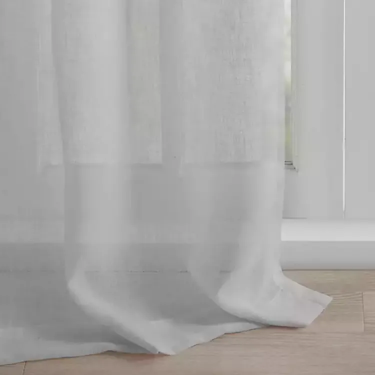Kirklands Home Rosette Tab Top Curtain Panel, 63 in. Gray Hot