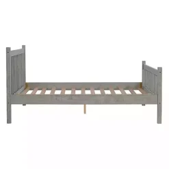 Kirklands Home Rustic Spindleback Full Bed Frame Gray Clearance