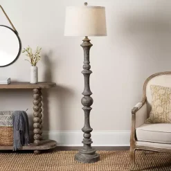 Kirklands Home Savannah Floor Lamp Gray Hot