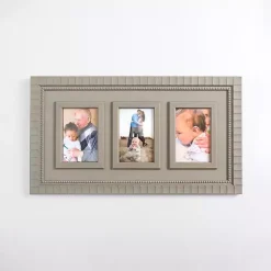 Collage Frames>Kirklands Home Scalloped Edge Collage Frame Gray