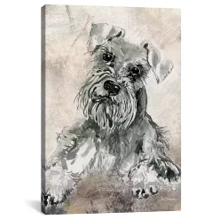Kirklands Home Schnauzer Canvas Art Print Gray Online