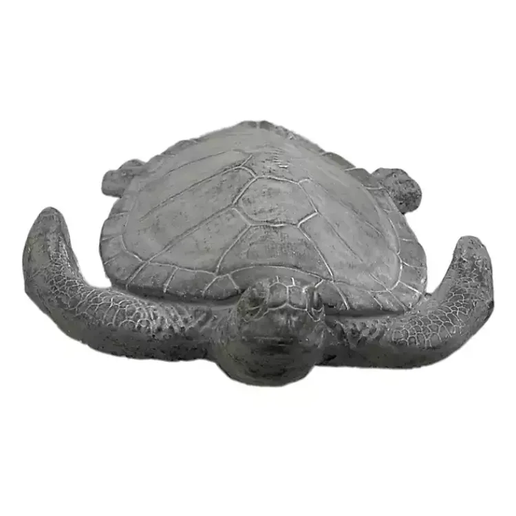 Kirklands Home Sea Turtle Outdoor Statue Gray New