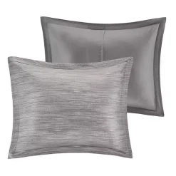 Kirklands Home Gray Seersucker 7-pc. King Comforter Set Best