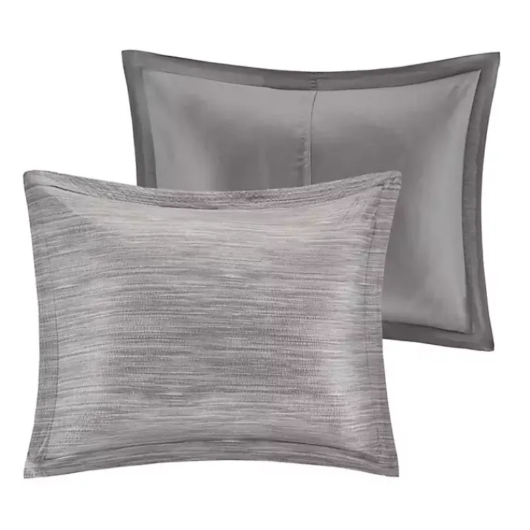 Kirklands Home Gray Seersucker 7-pc. King Comforter Set Best