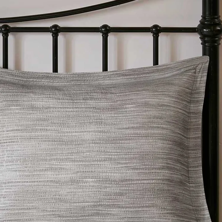 Kirklands Home Gray Seersucker 7-pc. King Comforter Set Best