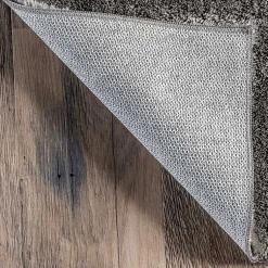 Kirklands Home Shag Washable Area Rug, 5x8 Gray Clearance