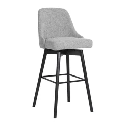 Kirklands Home Sicily Swivel Counter Stool Gray