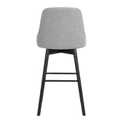 Kirklands Home Sicily Swivel Counter Stool Gray