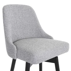 Kirklands Home Sicily Swivel Counter Stool Gray