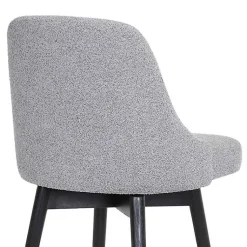 Kirklands Home Sicily Swivel Counter Stool Gray