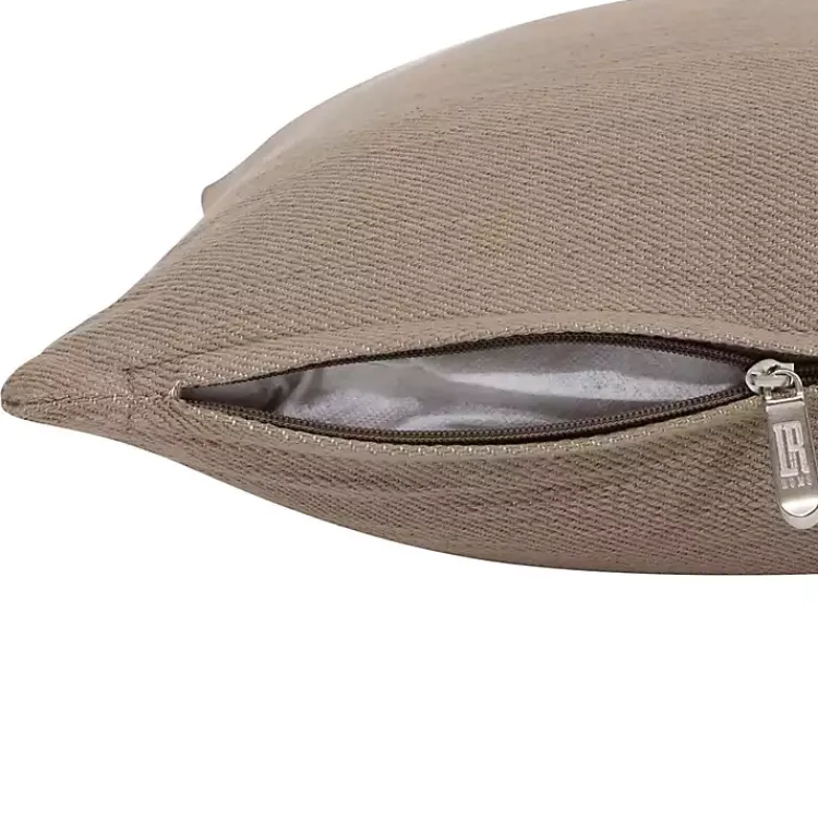 Pillows>Kirklands Home Single Stripe Pillow Gray