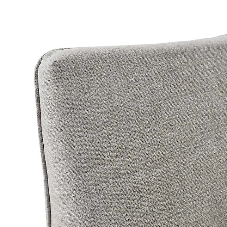 Kirklands Home Skirted Swivel Martha Stewart Accent Chair Gray Clearance