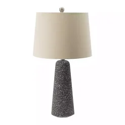 Kirklands Home Gray Speckled Stone Table Lamp Tan Discount