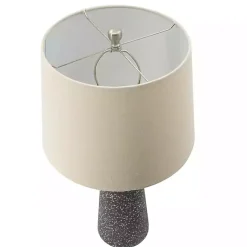 Kirklands Home Gray Speckled Stone Table Lamp Tan Discount