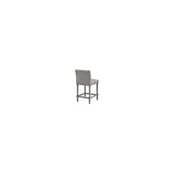 Kirklands Home Spindle Legs Counter Stool Gray Outlet