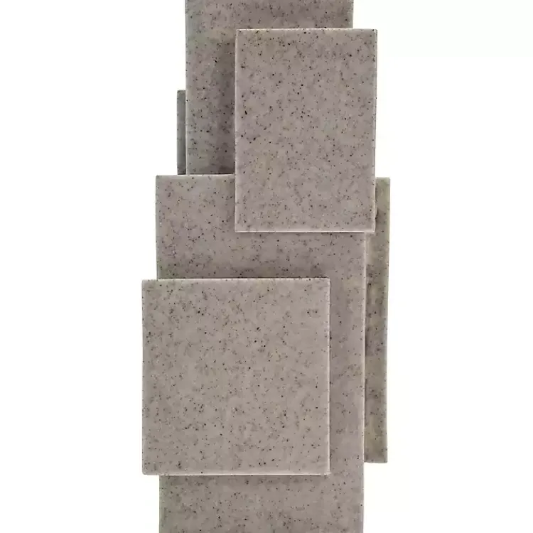 Kirklands Home Gray Stacked Blocks Table Lamp Ivory Hot