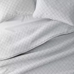 Kirklands Home Stitched Diamond 3-pc. Queen Quilt Set Gray Online