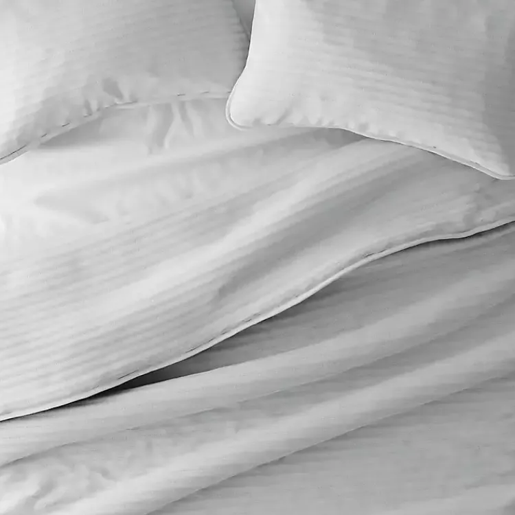 Kirklands Home Stitched Stripes 3-pc. Queen Quilt Set Gray Hot