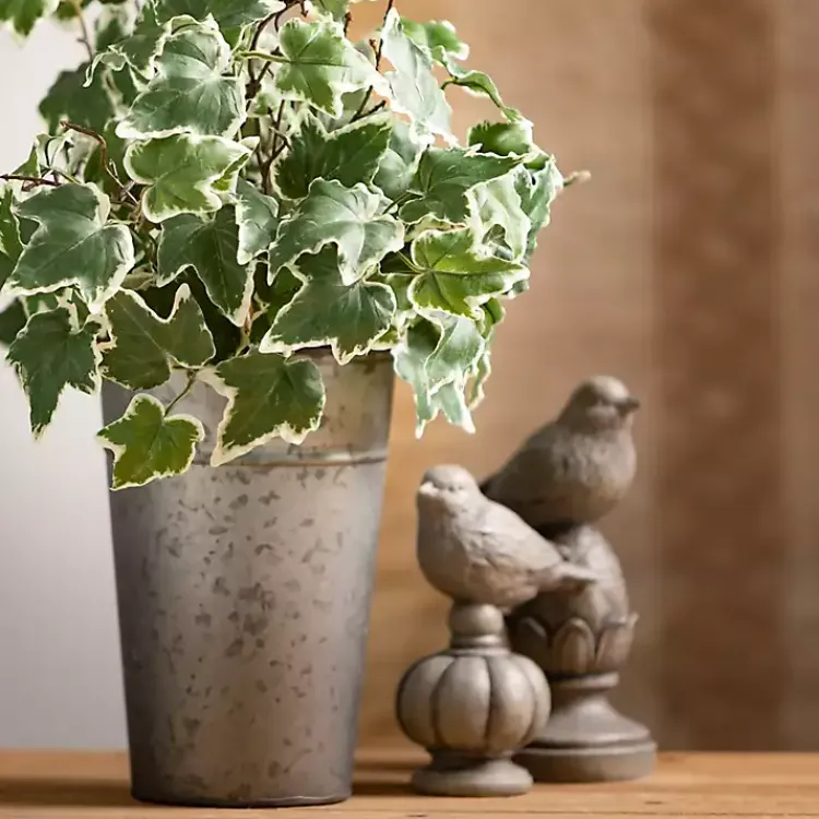 Statues & Figurines>Kirklands Home Stone Bird Finial Figurines, Set of 2 Gray