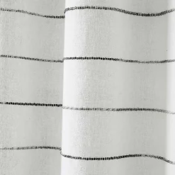 Kirklands Home Stripe Ombre Shower Curtain Gray