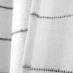 Kirklands Home Stripe Ombre Shower Curtain Gray