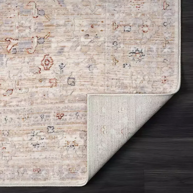Kirklands Home Subtle Pattern Area Rug, 5x7 Gray Hot