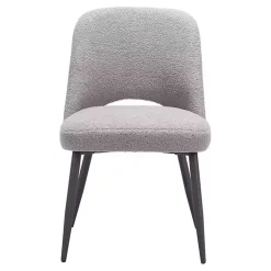 Kirklands Home Teddy Upholstered Dining Chairs, Set of 2 Gray Online