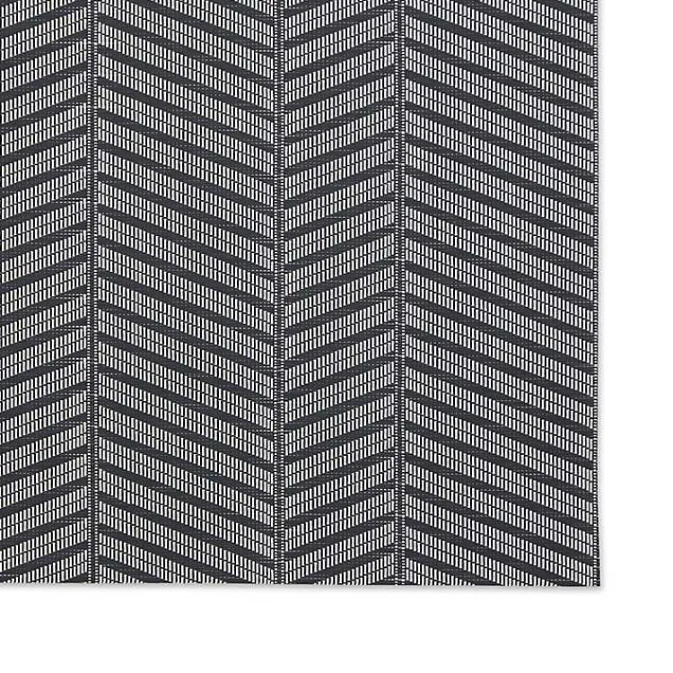 Kirklands Home Textured Twill Weave Placemats, Set of 6 Gray Clearance