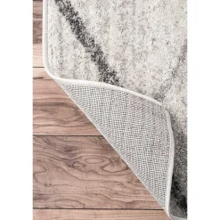 Kirklands Home Gray Thigpen Diamond Area Rug, 5x8 Discount