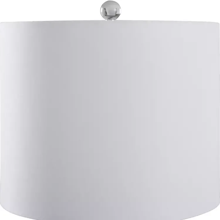 Kirklands Home Tinted Glass Jar Table Lamp Gray Best