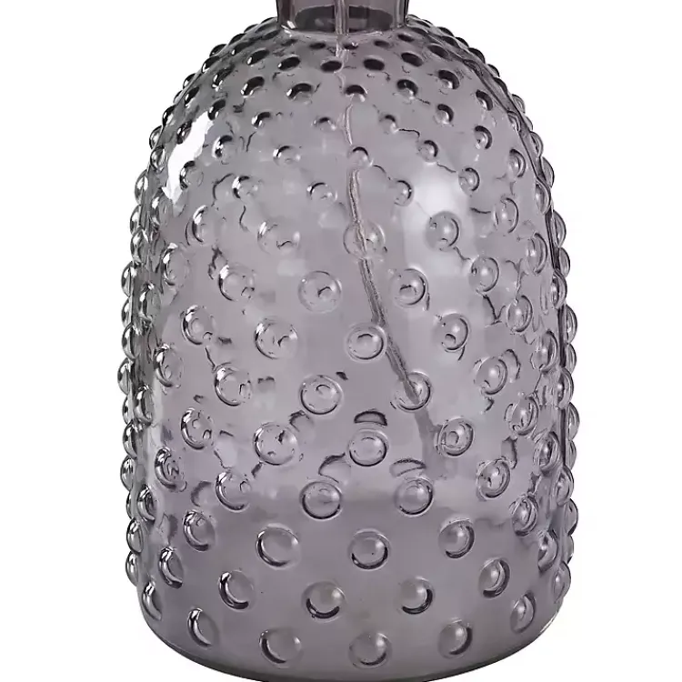 Kirklands Home Tinted Glass Jar Table Lamp Gray Best