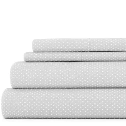 Kirklands Home Tiny Hearts 3-pc. Twin Sheet Set Gray Online