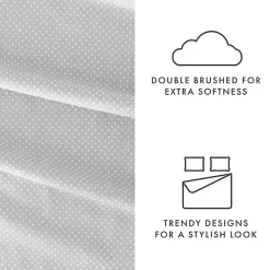 Kirklands Home Tiny Hearts 3-pc. Twin Sheet Set Gray Online
