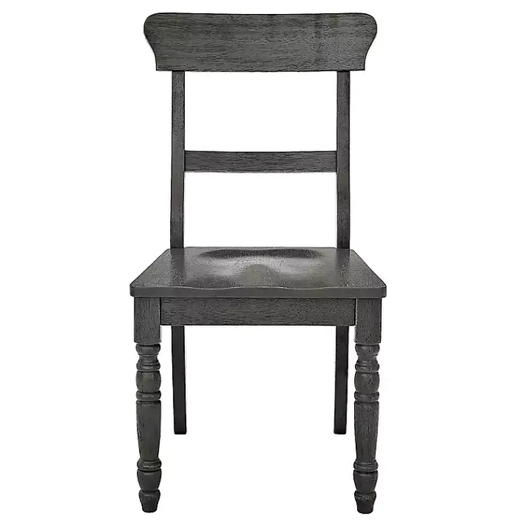 Kirklands Home Traditional Dining Chairs, Set of 2 Gray Outlet