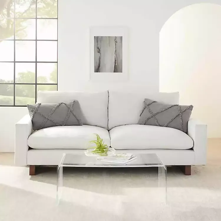 Pillows>Kirklands Home Tufted Diamond Lumbar Pillows, Set of 2 Gray