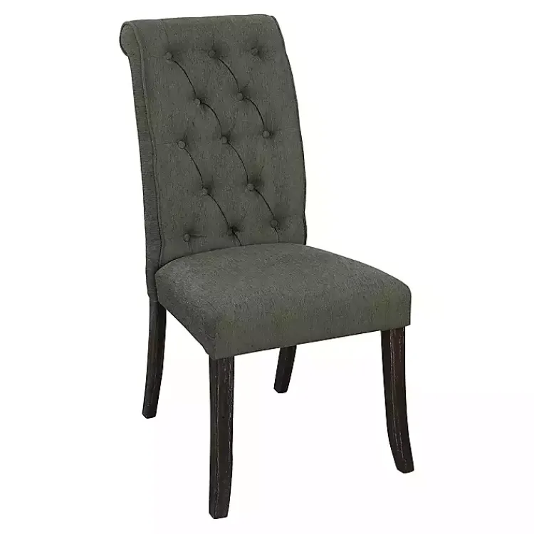 Kirklands Home Tufted Landon Dining Chairs, Set of 2 Gray Discount