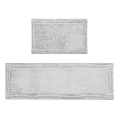 Kirklands Home Tufted Reversible Bath Runner Gray Best