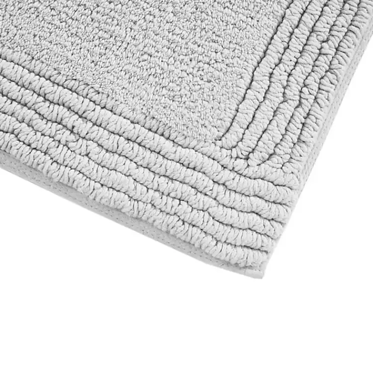 Kirklands Home Tufted Reversible Bath Runner Gray Best