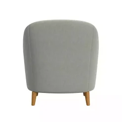 Kirklands Home Tufted Woven Accent Chair Gray Hot