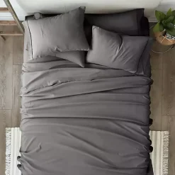 Kirklands Home Ultra Soft 6-pc. California King Sheet Set Gray Best