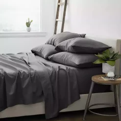Kirklands Home Ultra Soft 4-pc. Twin Sheet Set Gray Clearance